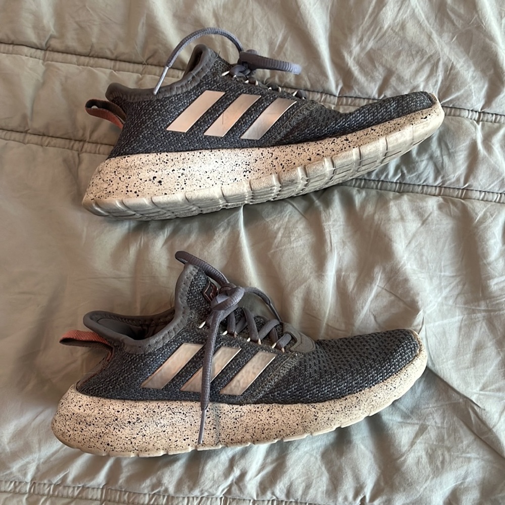 Adidas Lite Racer Tennis Shoes Size 7 Good condition